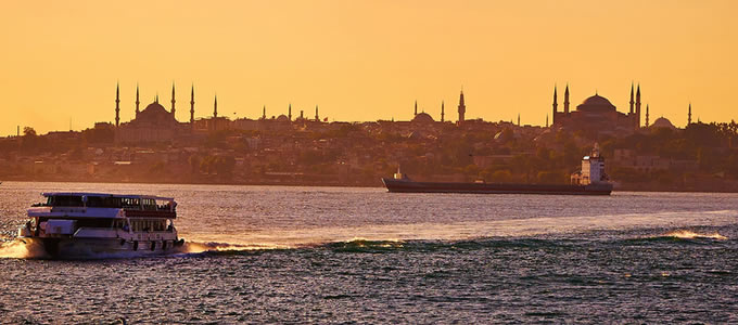 Istanbul at Sunset
