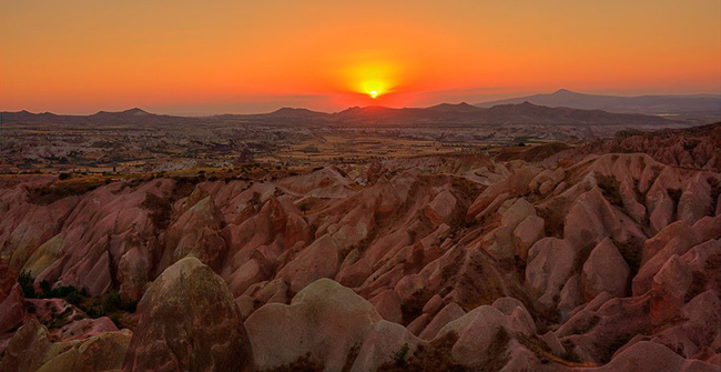 Sunset from Red Valley